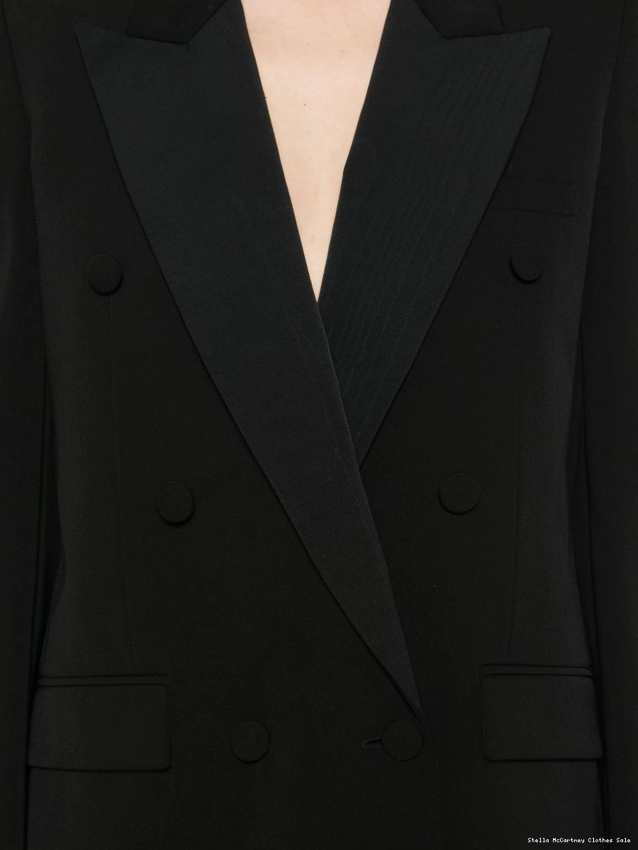 Cheap blazer Women double-breasted twill McCartney Stella 0718